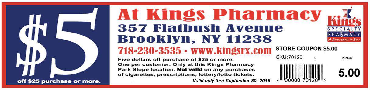 kings coupon 5 off $25 | Kings Fertility Pharmacy